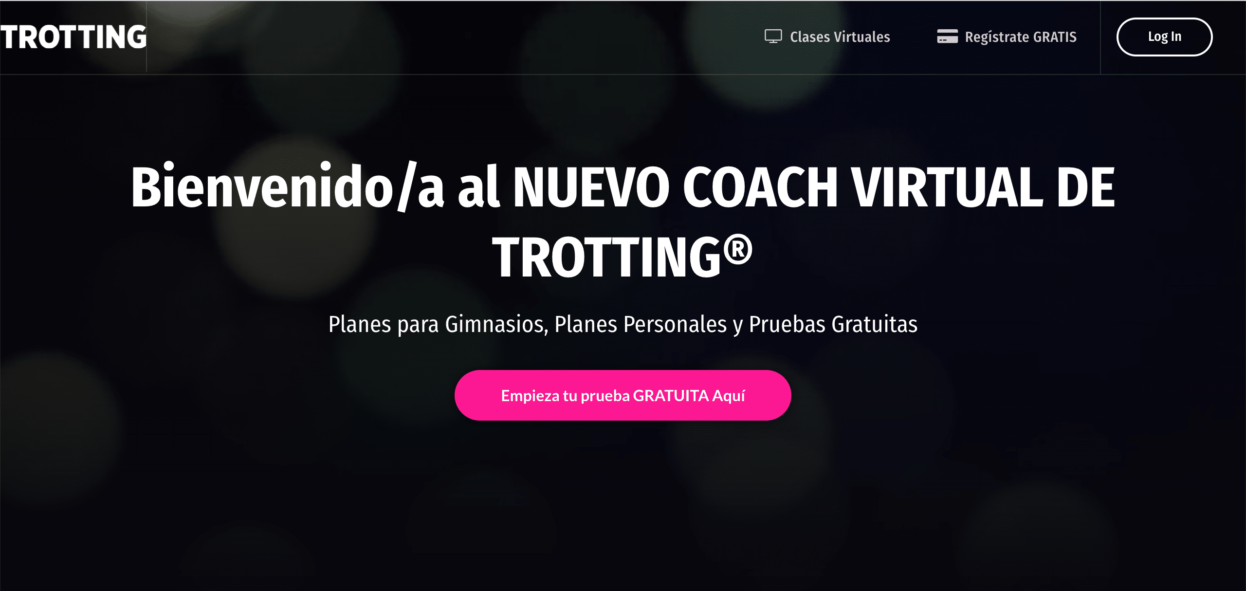 coach virtual trotting